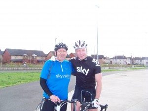 The weight comes off and Phil meets his hero Sir Chris Hoy