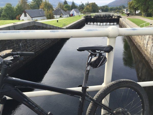 Easy going mountain biking on canal towpaths.