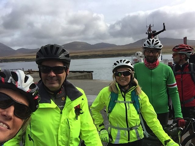 Port Askaig and ready to cycle.