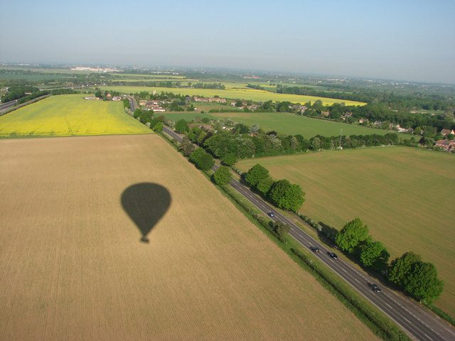Hot air balloon ride.Pic credit: John Sutton