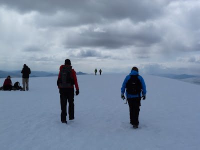 Approaching the top of Ben Nevis