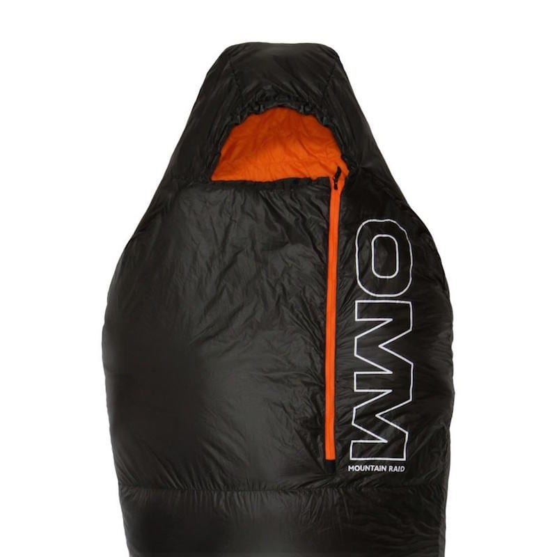OMM Unisex Mountain Raid PA 1.0 1/2 Sleeping Bag Black Sports Outdoors Warm 