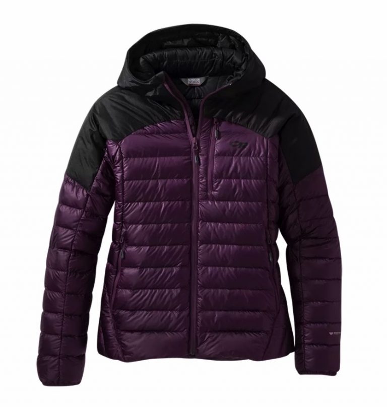 Review: Outdoor Research Womenâs Hooded Helium Down Jacket - FionaOutdoors