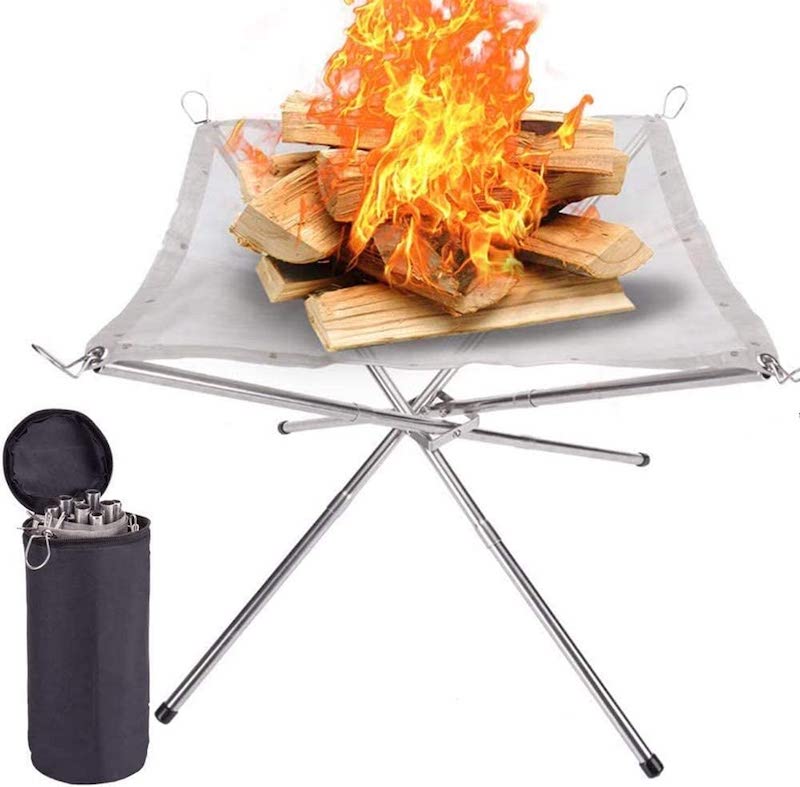 Best Portable Fire Pits For Camping, Raised Fire Pit Camping